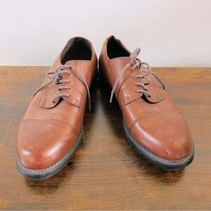 🌻 Classic Leather Brown McNair Earth Shoe Men’s Size 10W